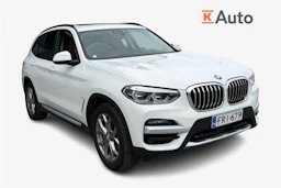 valkoinen BMW X3 2020 kuva 1.