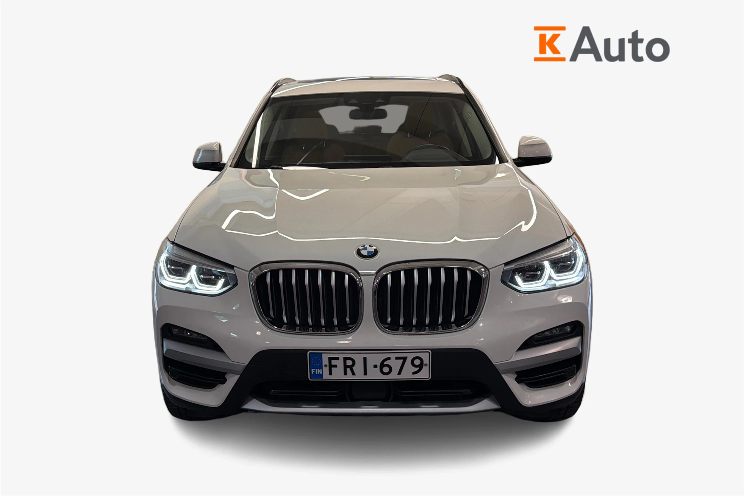 valkoinen BMW X3 2020 kuva 4.