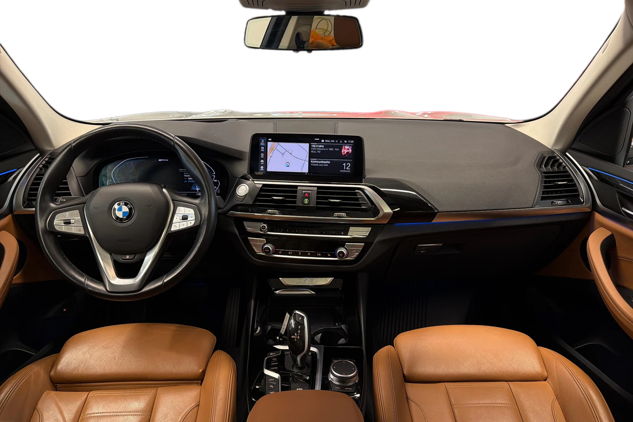 valkoinen BMW X3 2020 kuva 7.