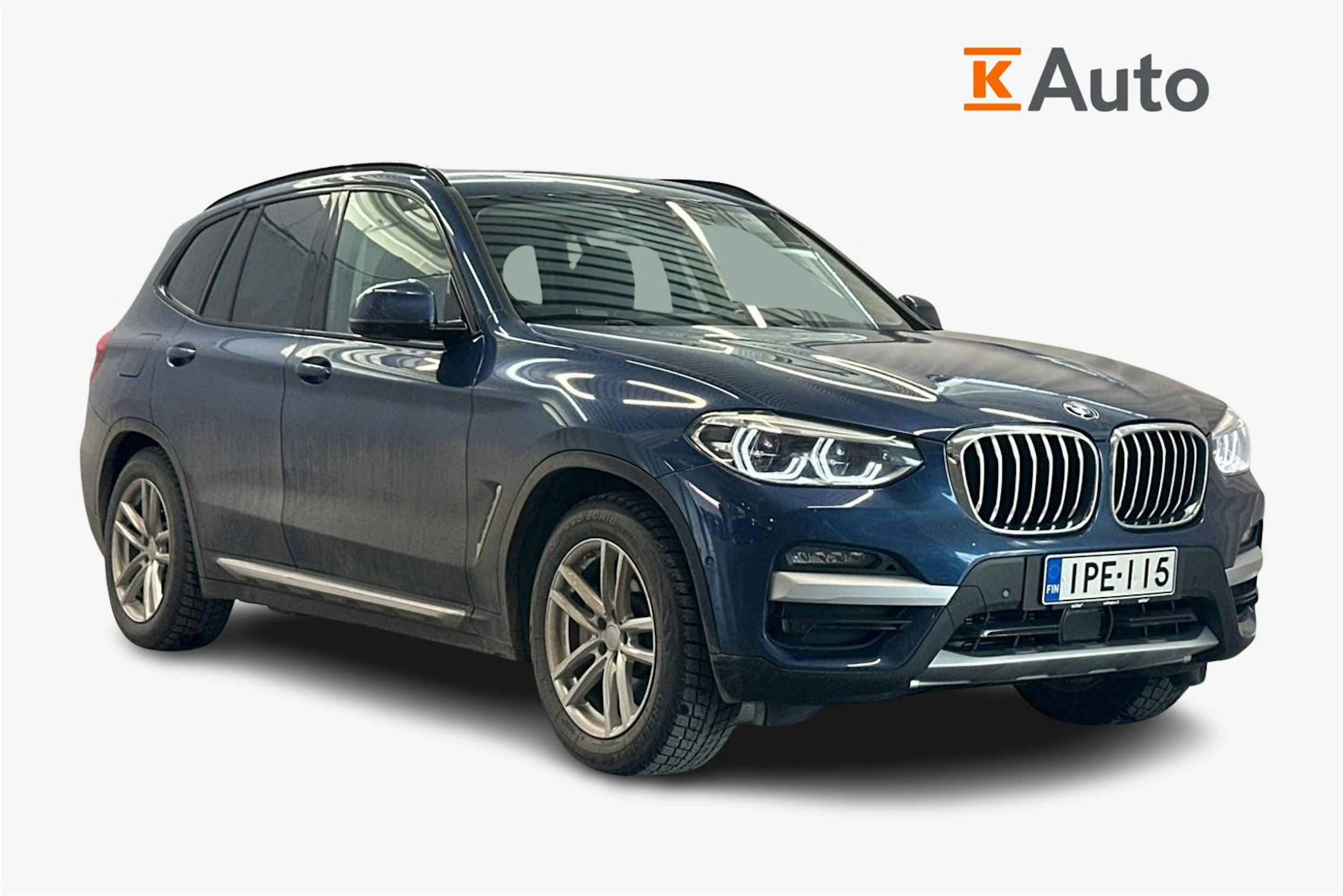 sininen BMW X3 2020 kuva 1.