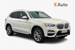 Valkoinen BMW X3 2020 kuva 1.