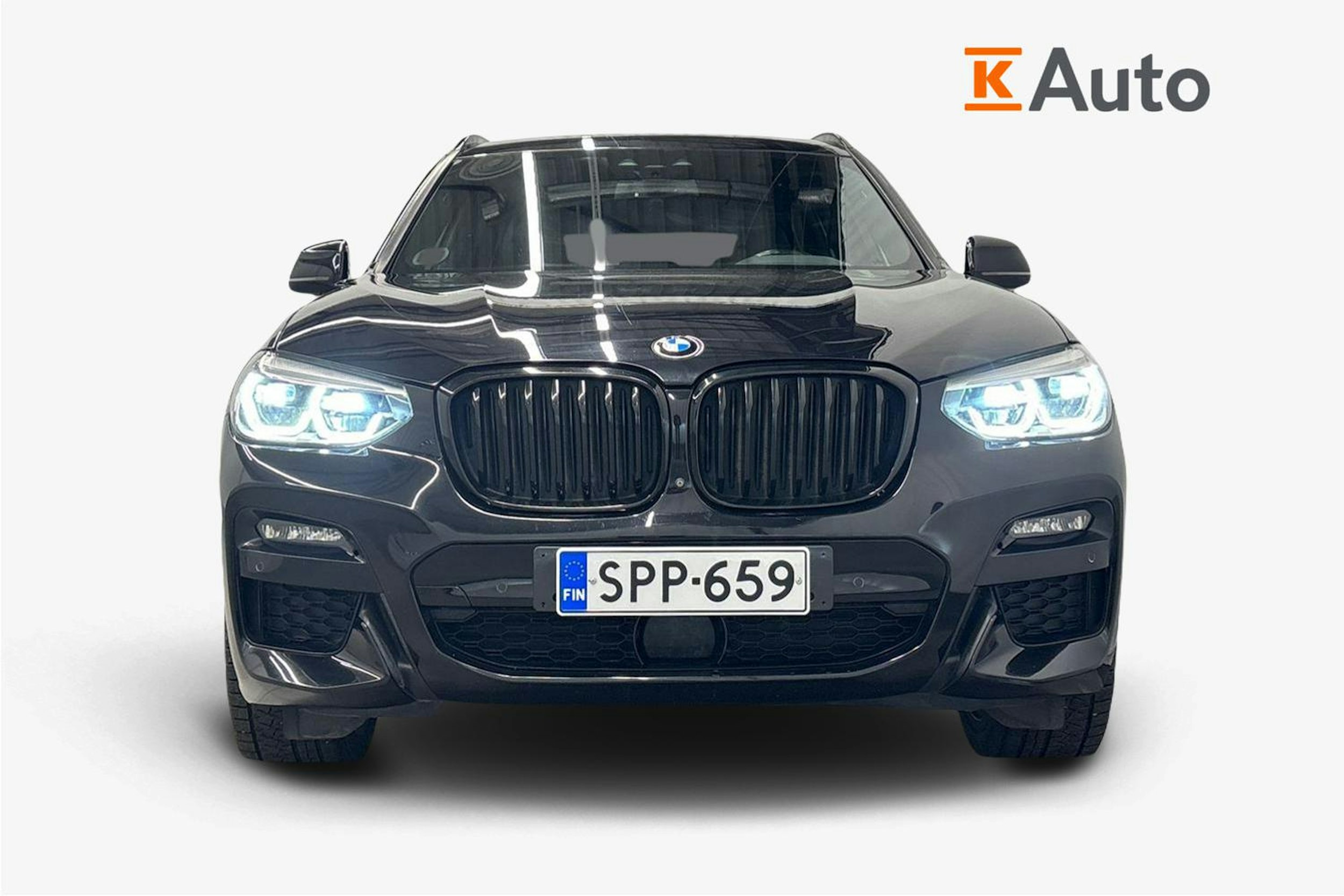 musta BMW X3 2020 kuva 4.