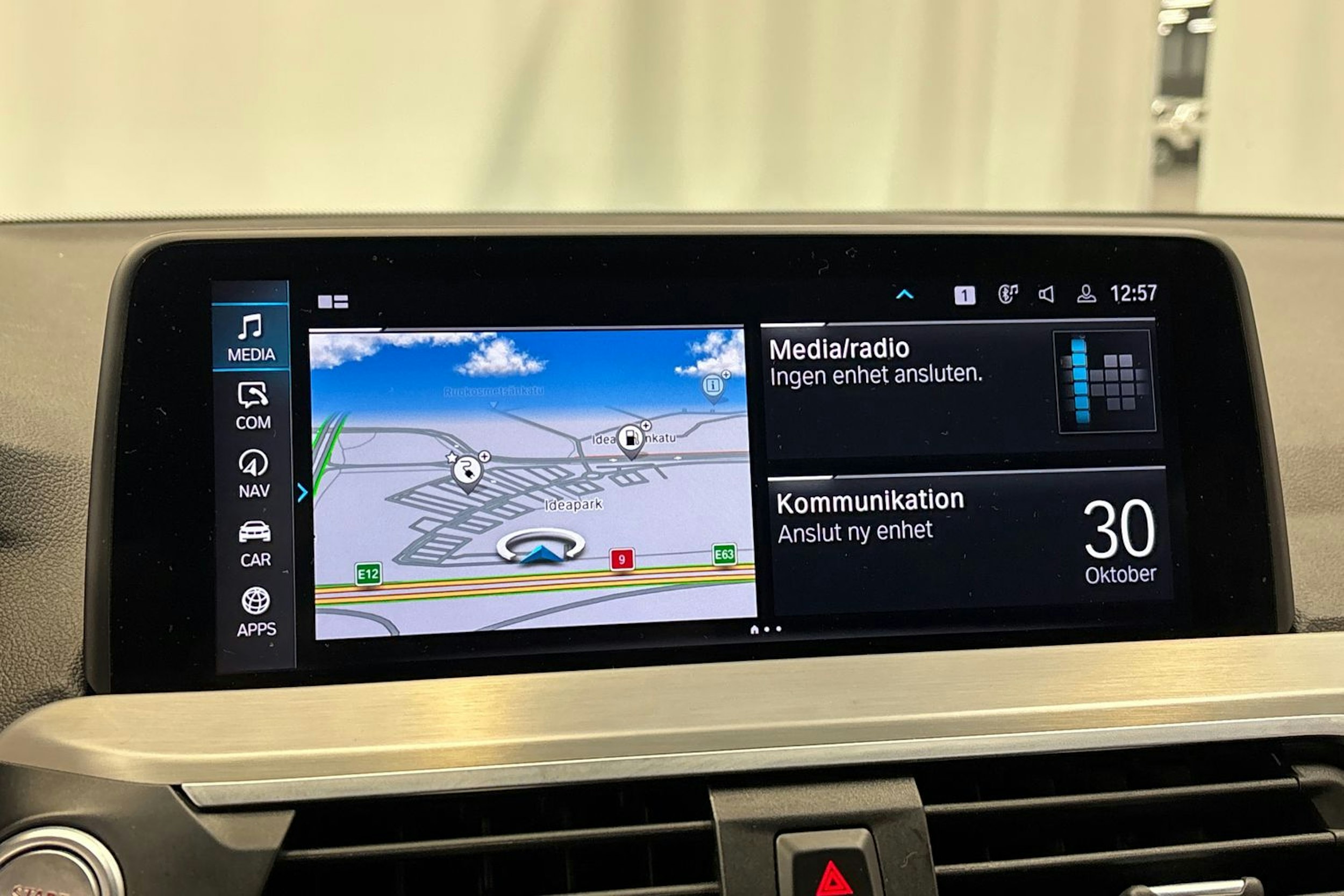 musta BMW X3 2020 kuva 21.