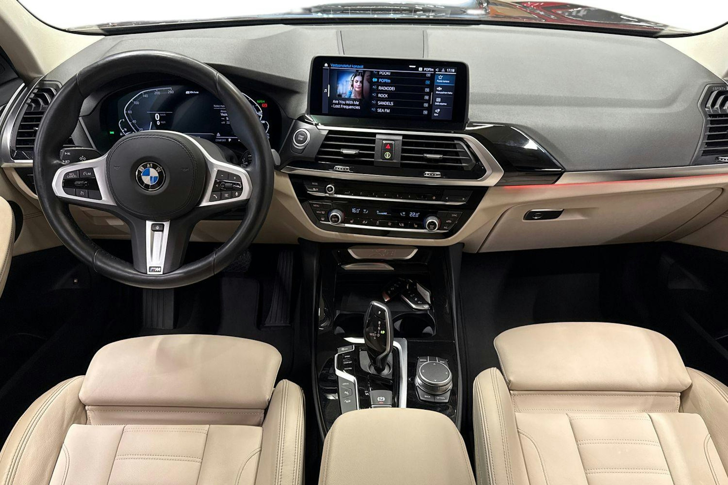 Ruskea (beige) BMW X3 2020 kuva 9.