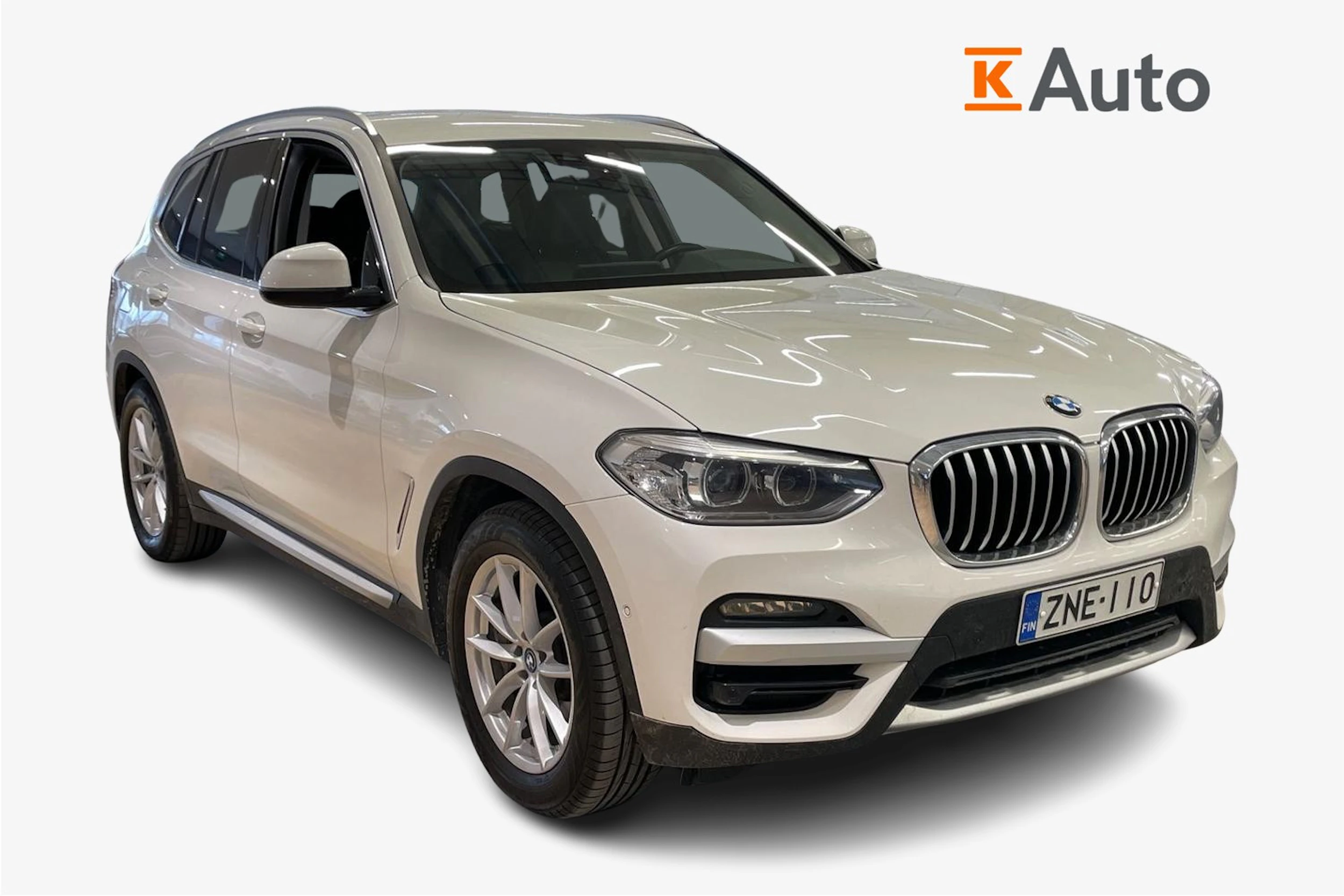 valkoinen BMW X3 2020 kuva 1.