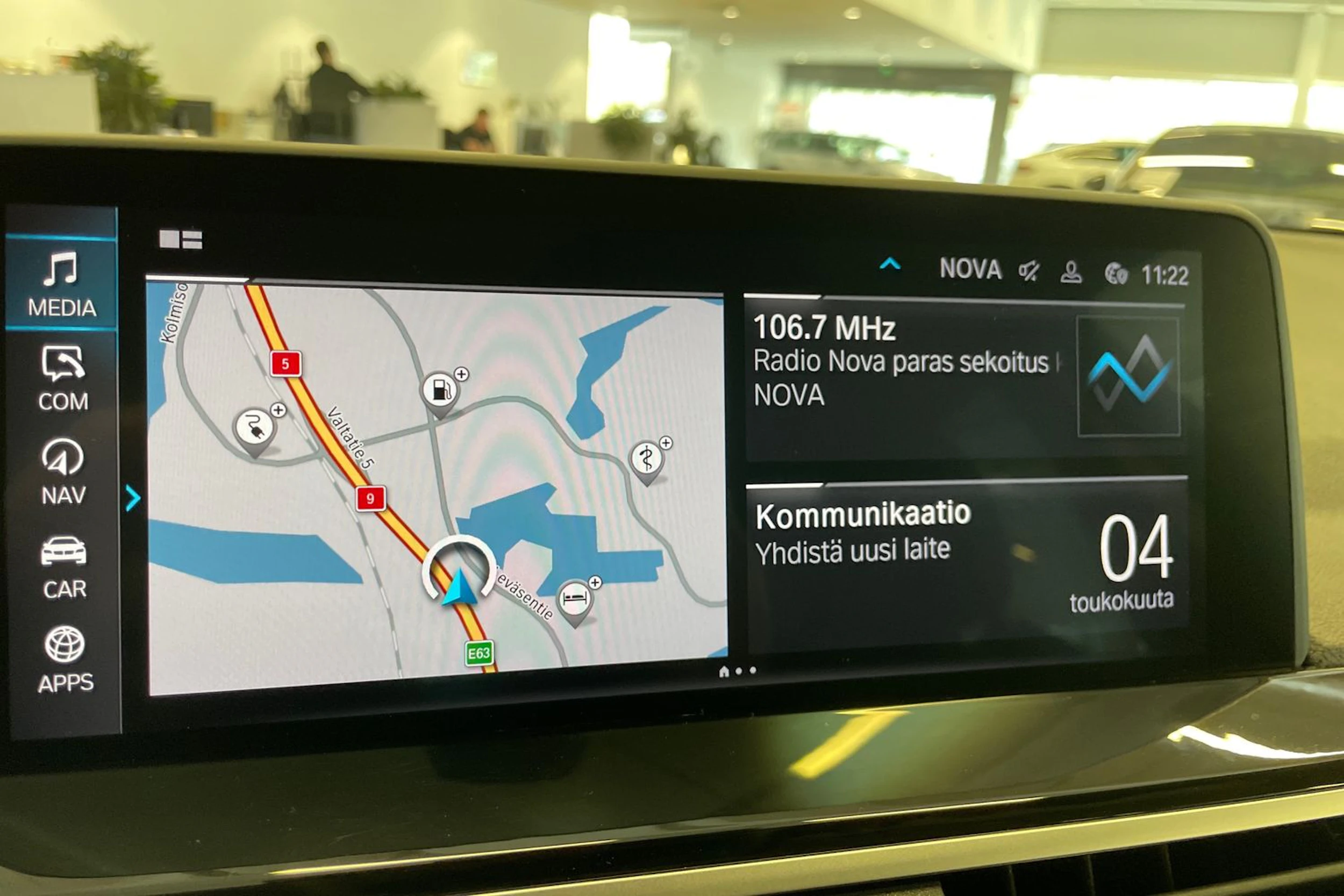 valkoinen BMW X3 2020 kuva 21.