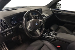 Musta BMW X3 2021 kuva 7.
