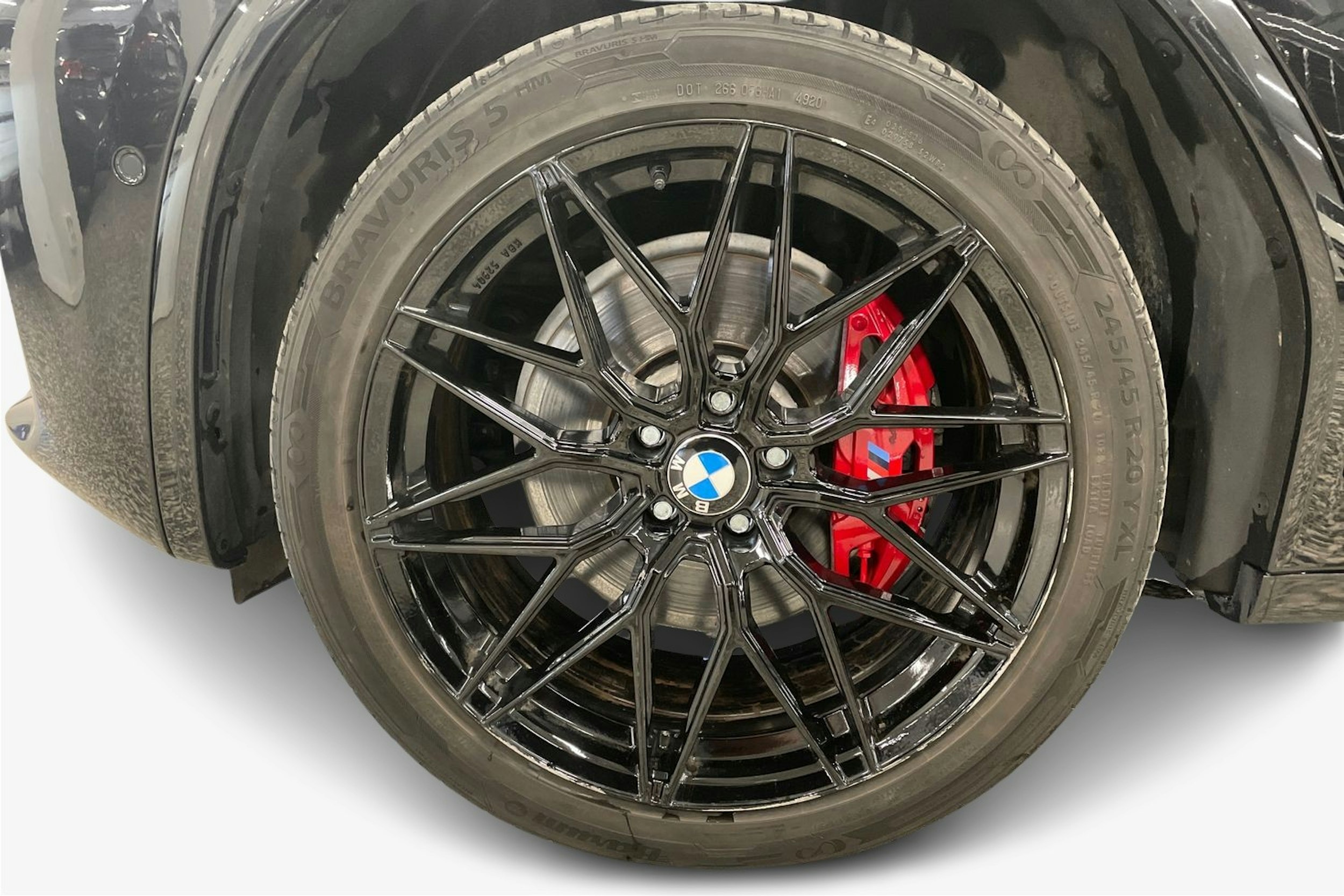 Musta BMW X3 2021 kuva 11.
