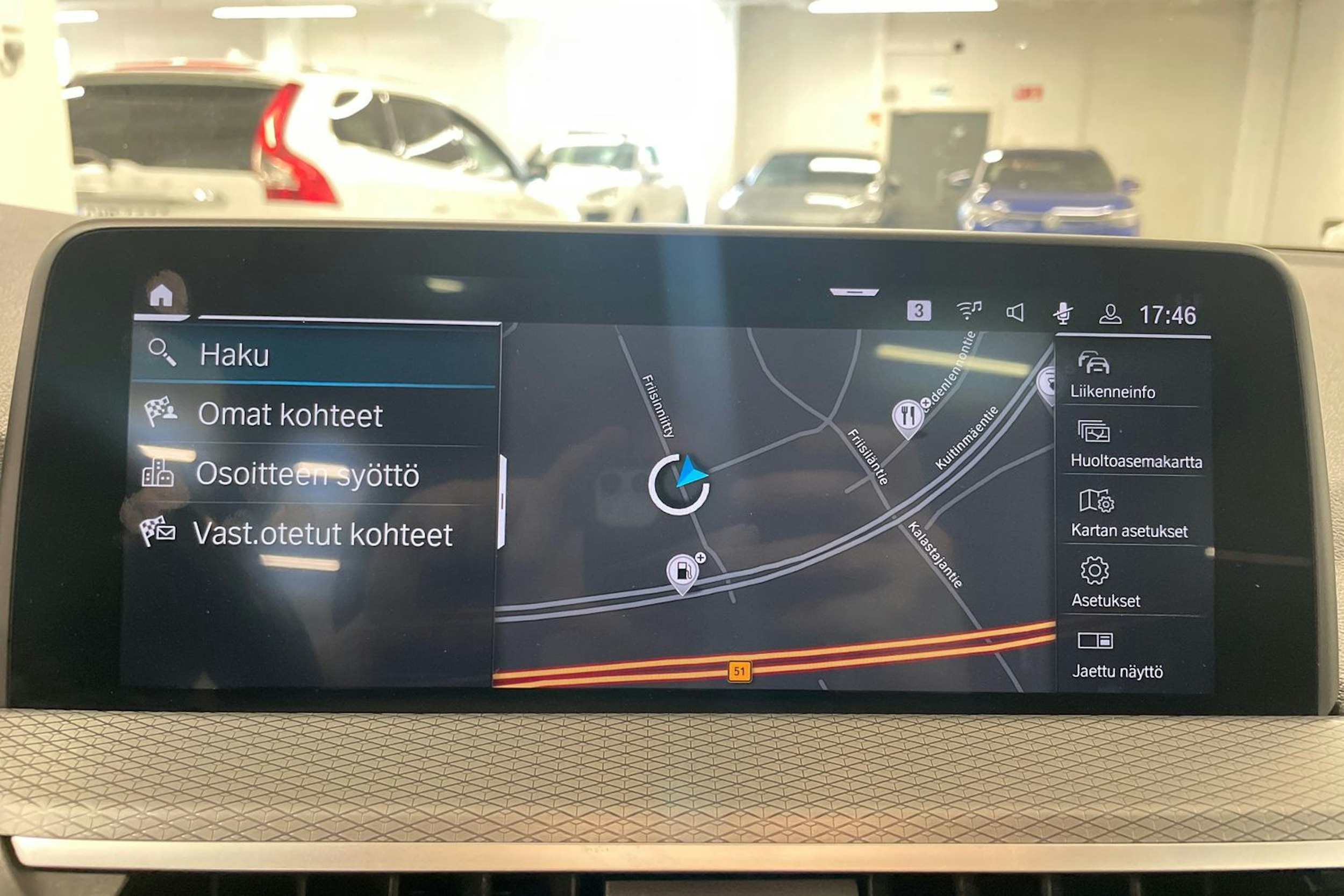 Musta BMW X3 2021 kuva 21.