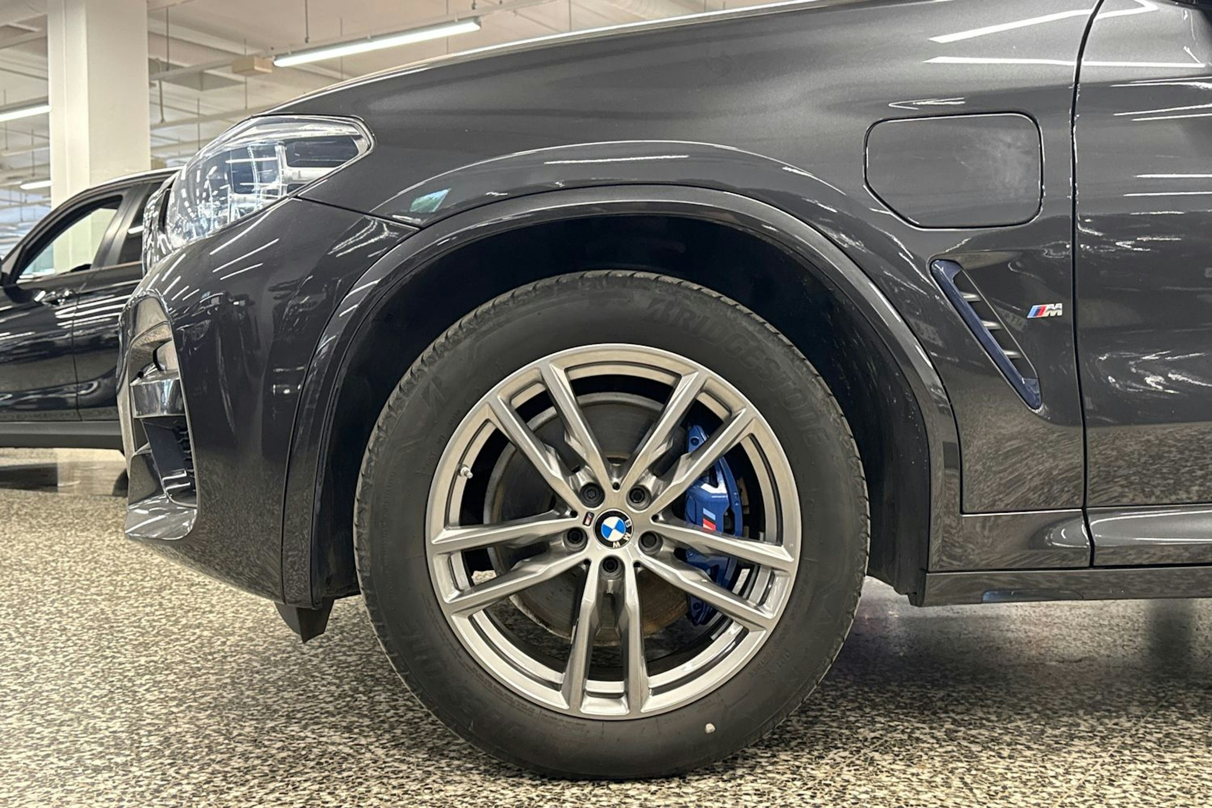 harmaa BMW X3 2021 kuva 39.