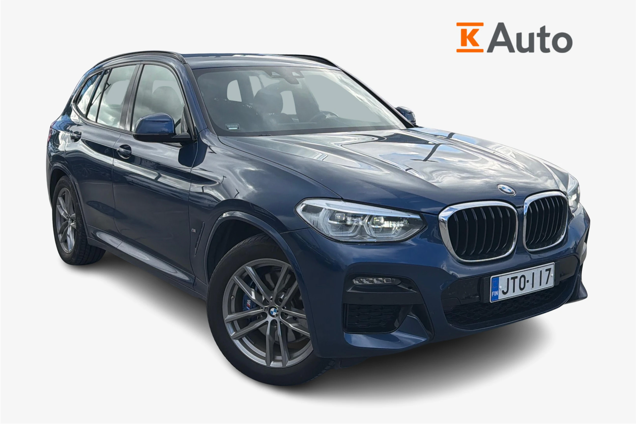 Sininen BMW X3 2021 kuva 1.