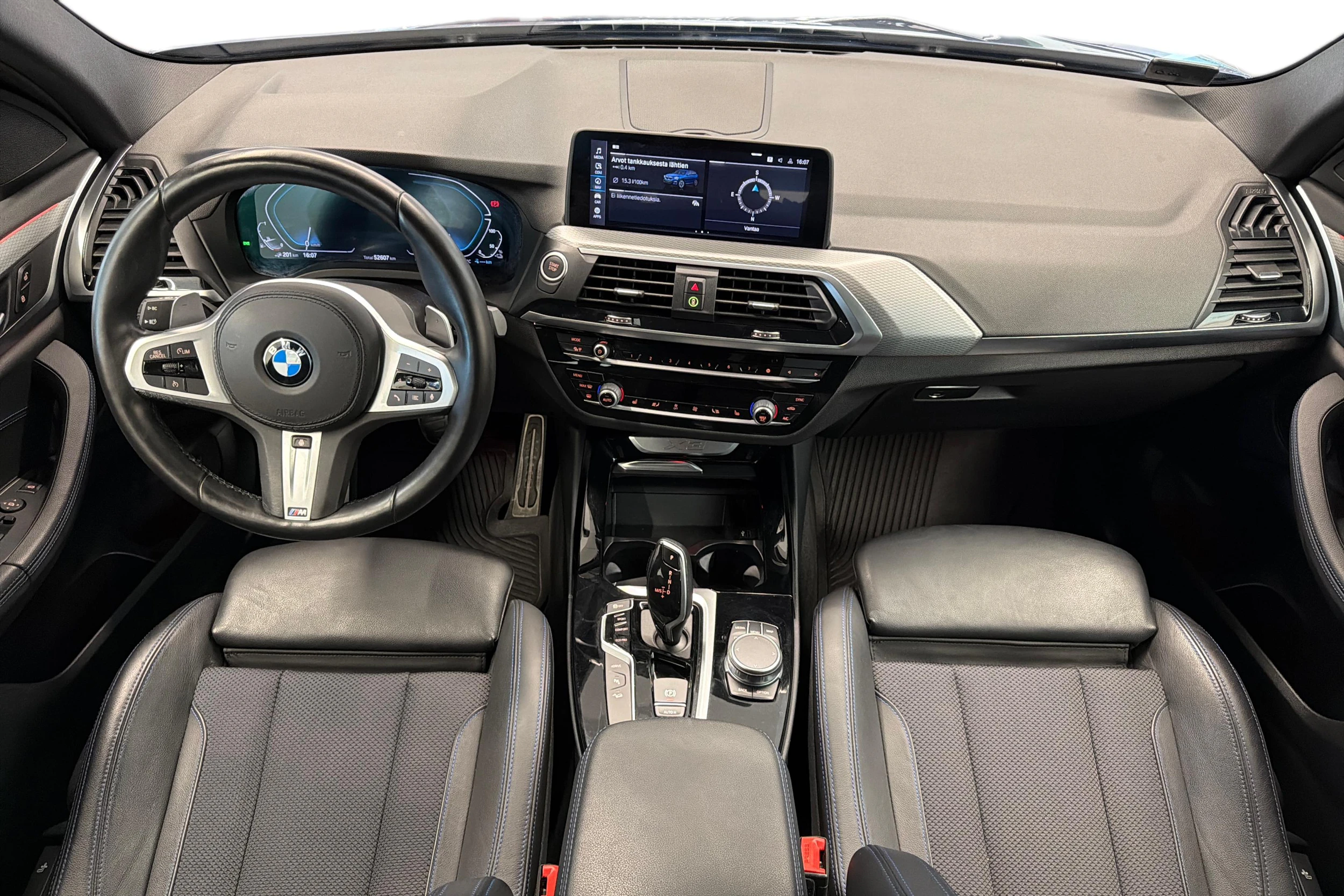 Sininen BMW X3 2021 kuva 7.