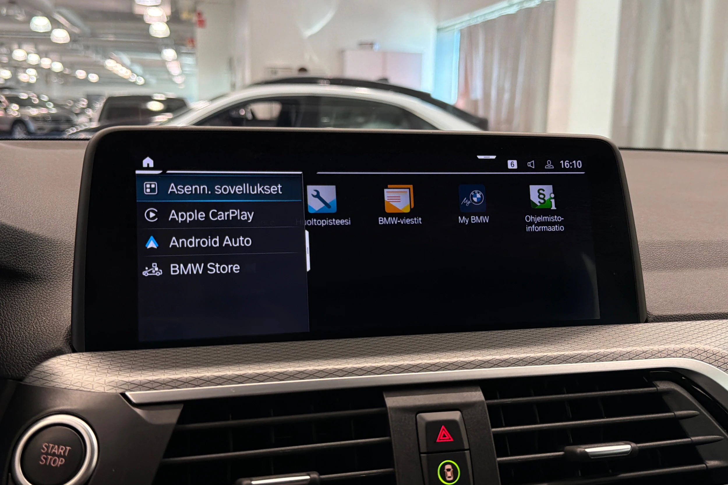 Sininen BMW X3 2021 kuva 27.