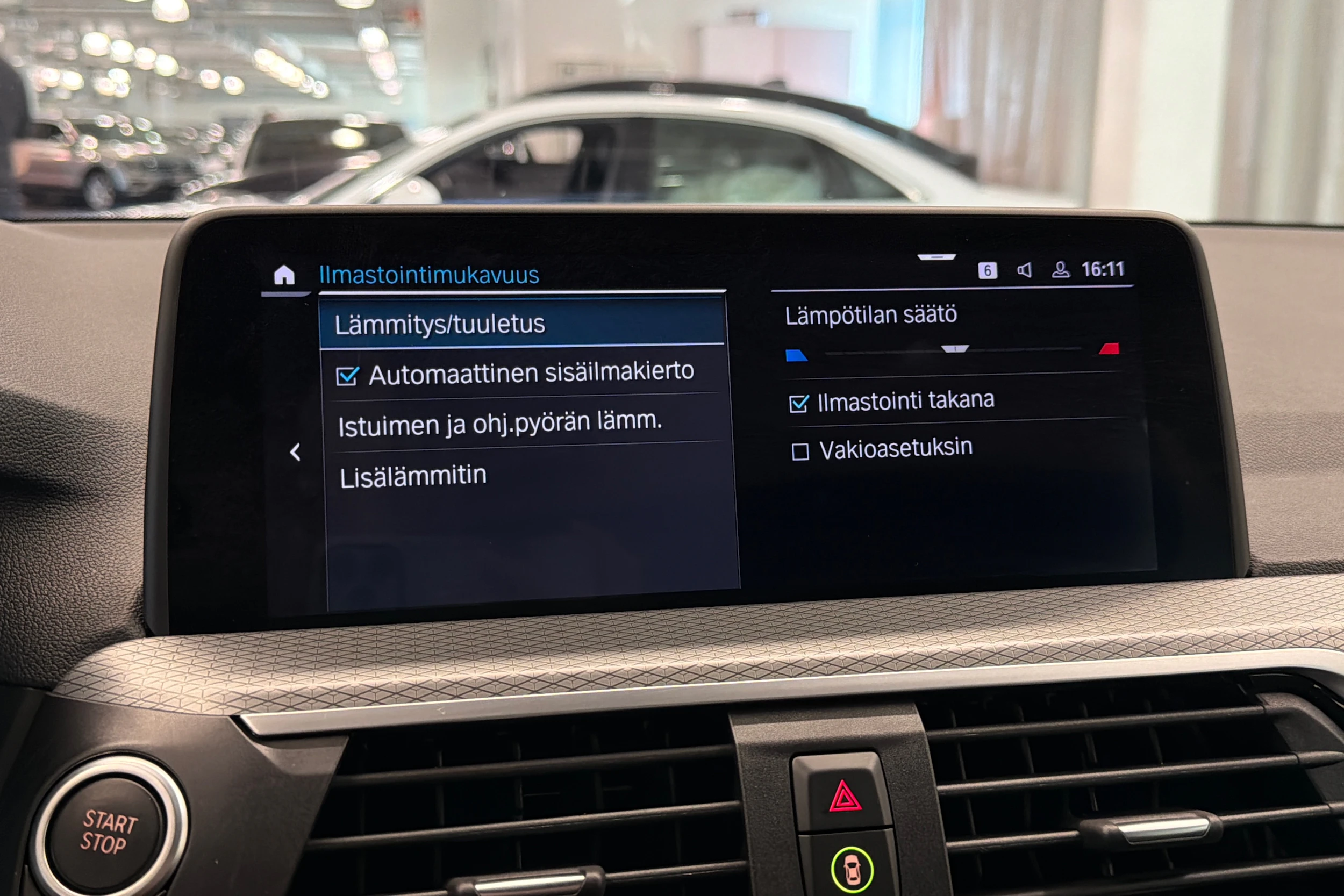 Sininen BMW X3 2021 kuva 29.