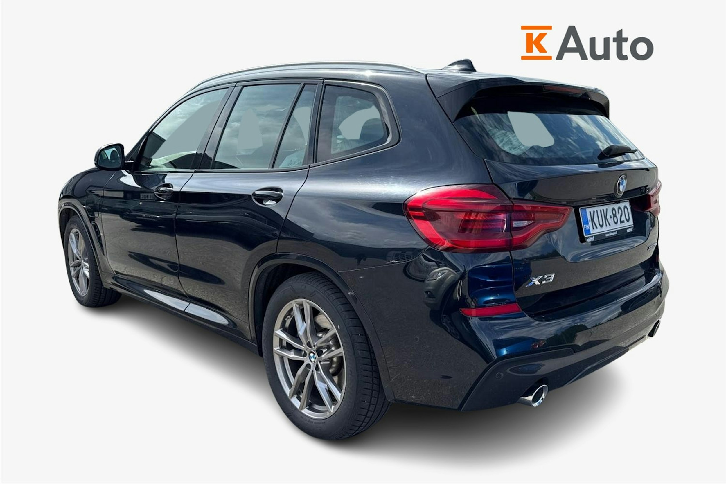 musta BMW X3 2021 kuva 2.