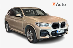 harmaa BMW X3 2021 kuva 1.