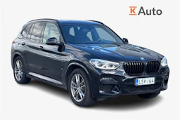 musta BMW X3 2021 kuva 1.