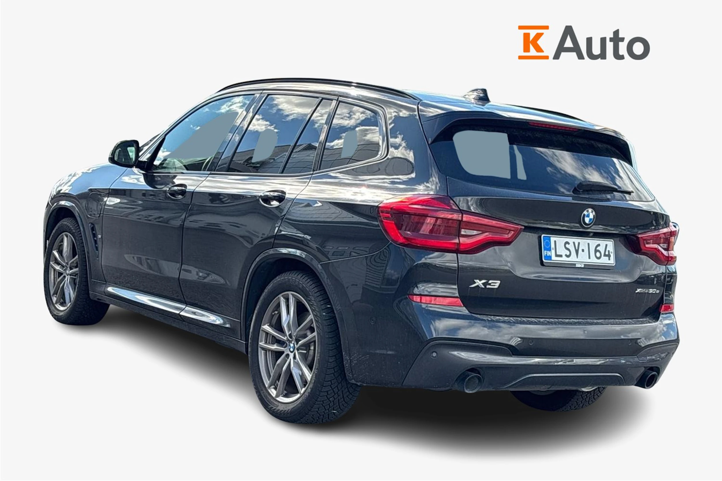 musta BMW X3 2021 kuva 2.