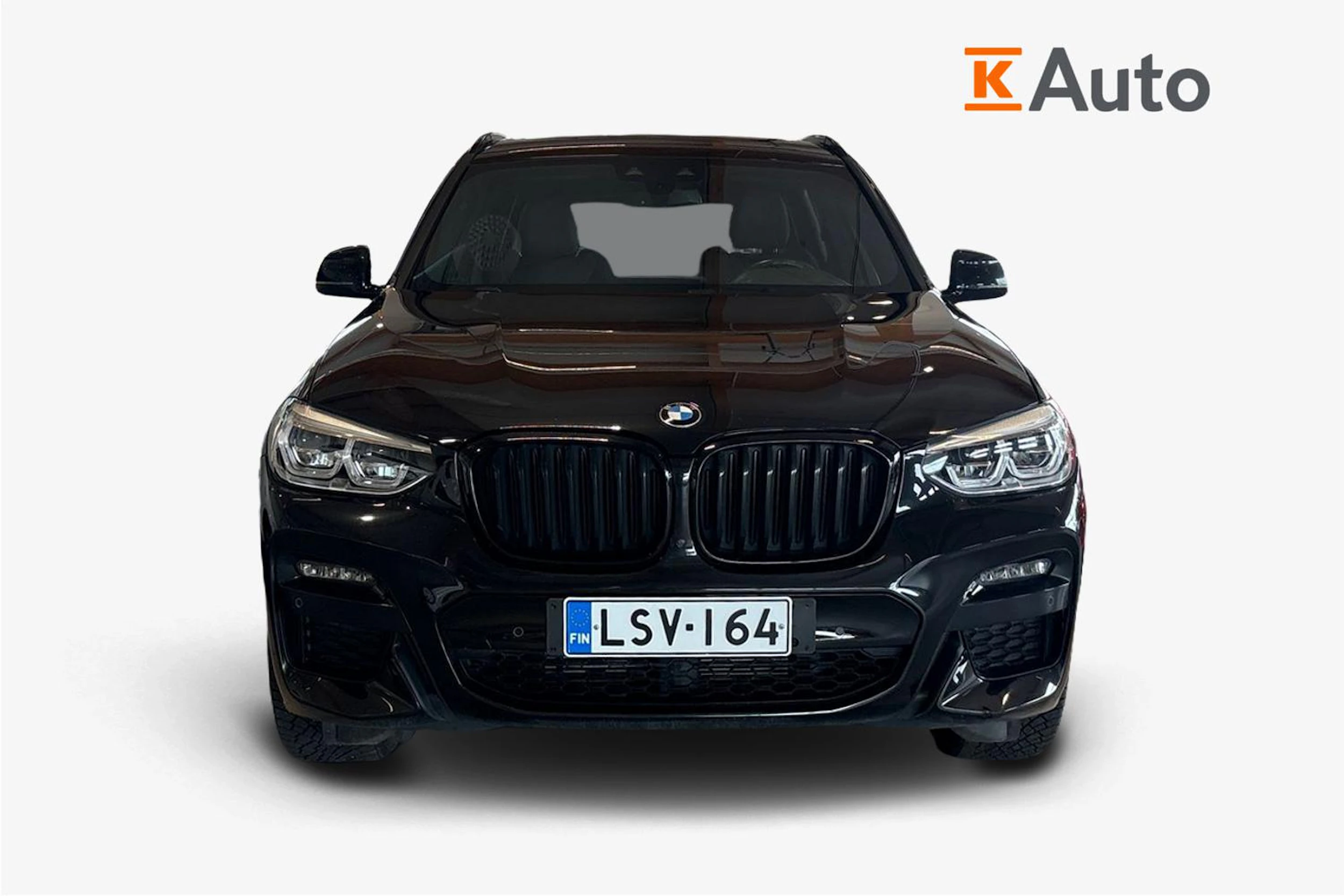 musta BMW X3 2021 kuva 4.