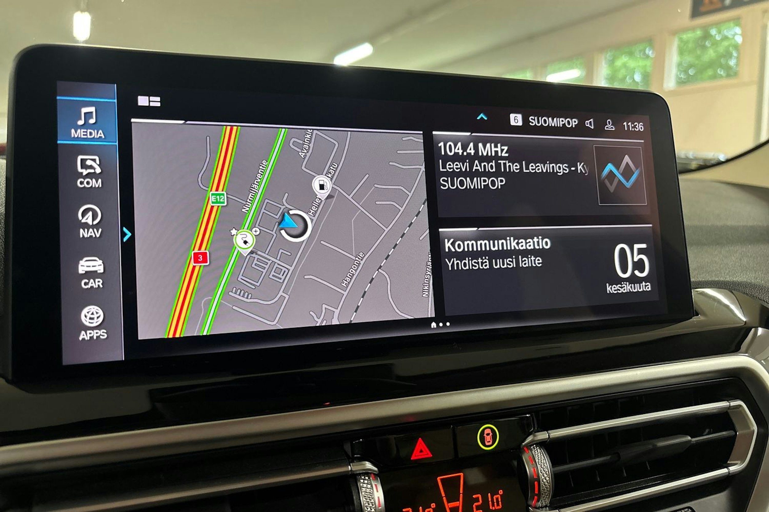 Harmaa BMW X3 2022 kuva 19.