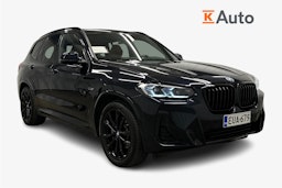 musta BMW X3 2022 kuva 1.