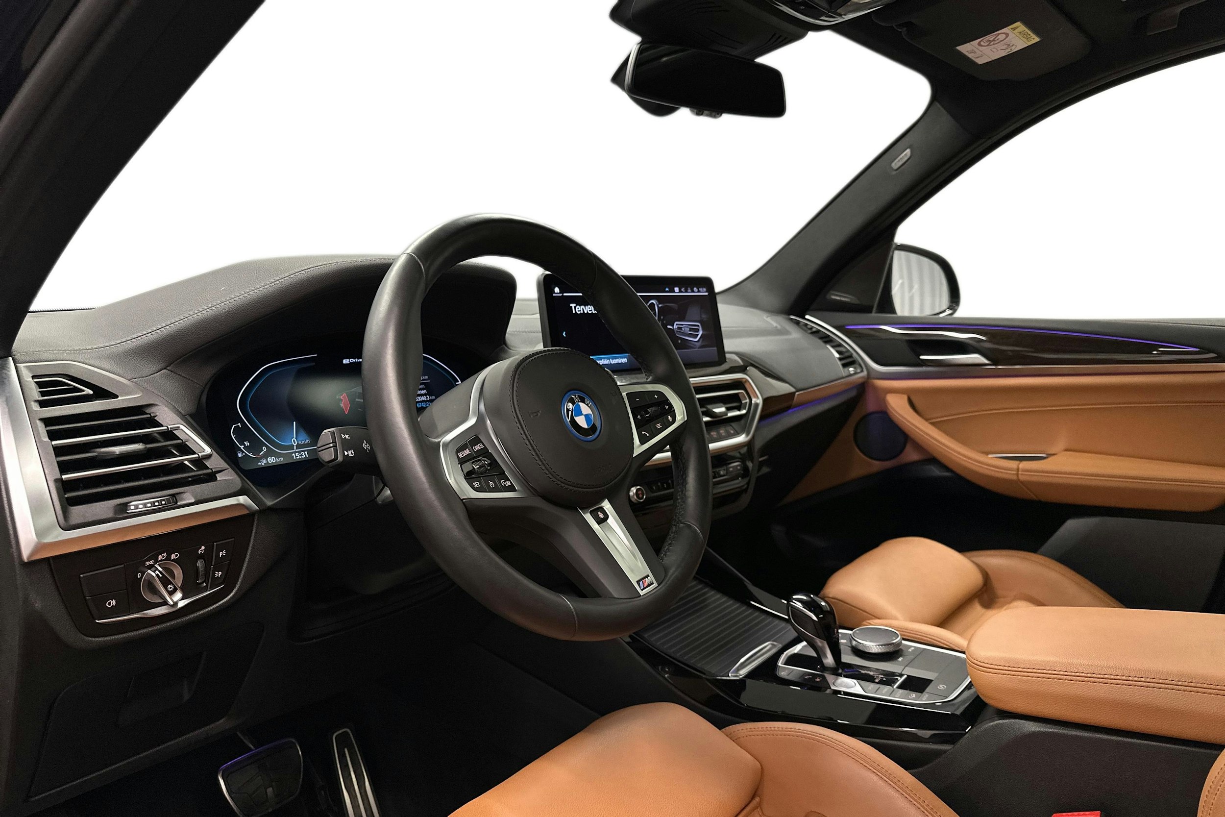 musta BMW X3 2022 kuva 7.
