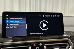 musta BMW X3 2022 kuva 17.