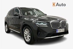 harmaa BMW X3 2022 kuva 1.
