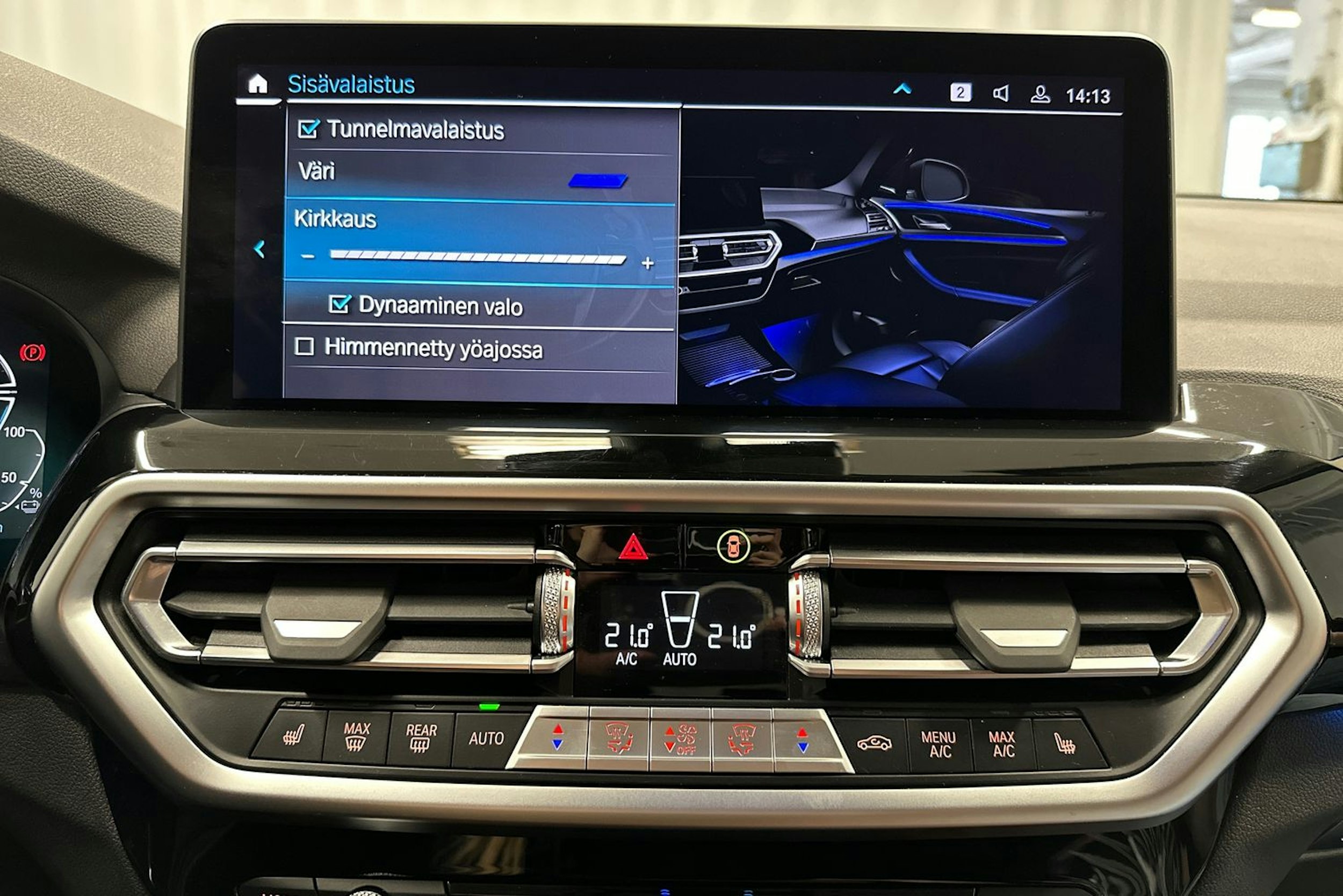harmaa BMW X3 2022 kuva 21.
