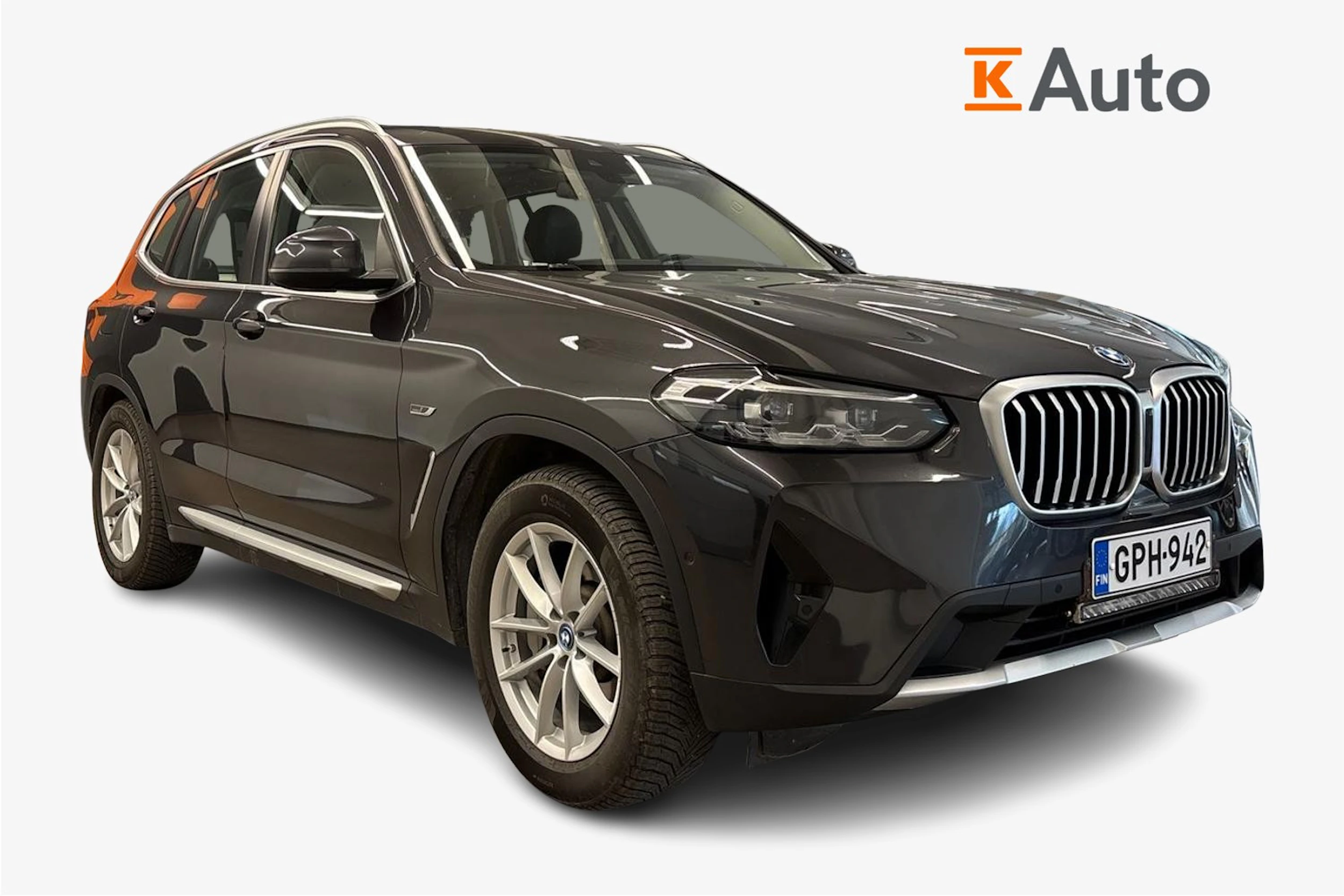harmaa BMW X3 2022 kuva 1.