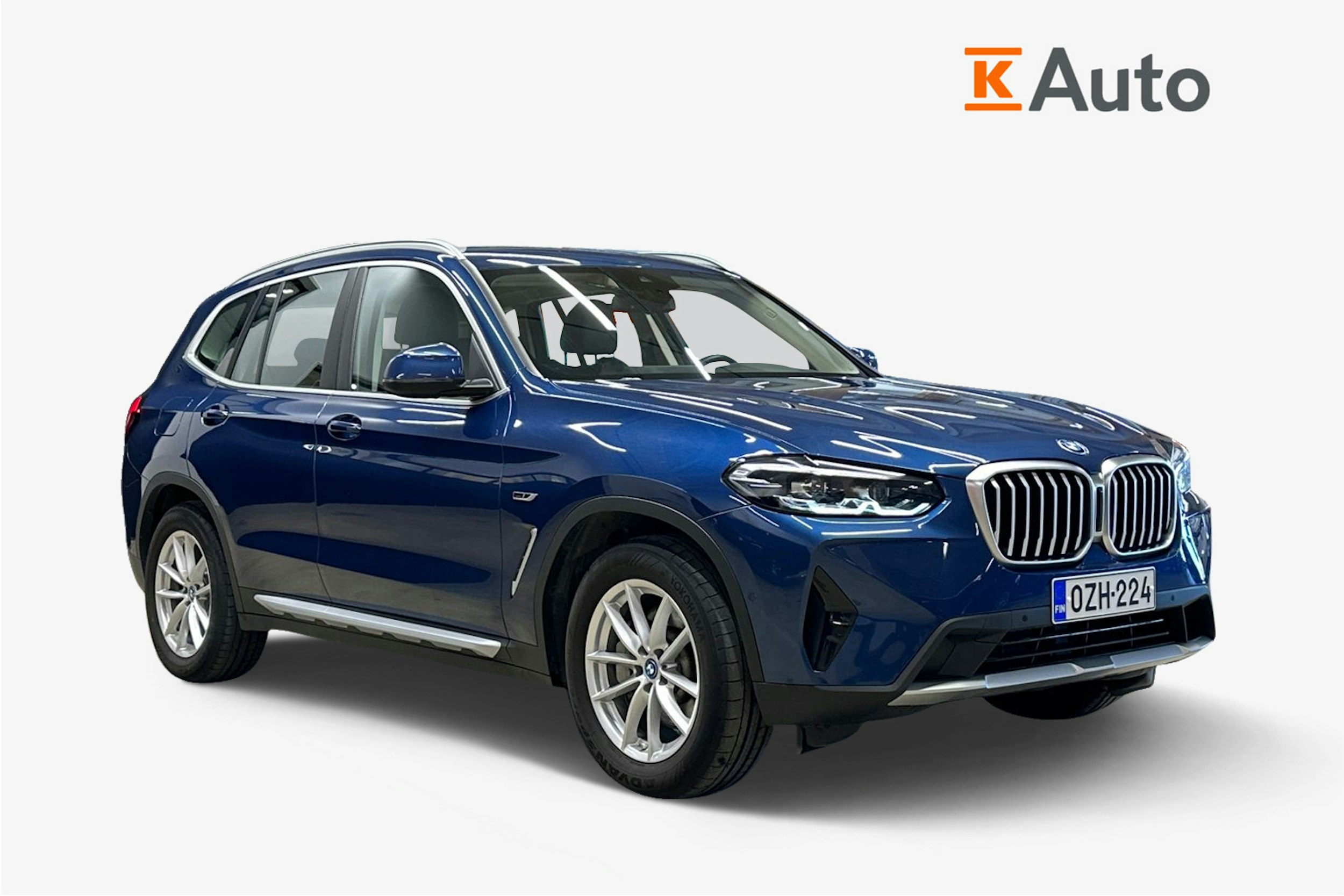 sininen BMW X3 2022 kuva 1.