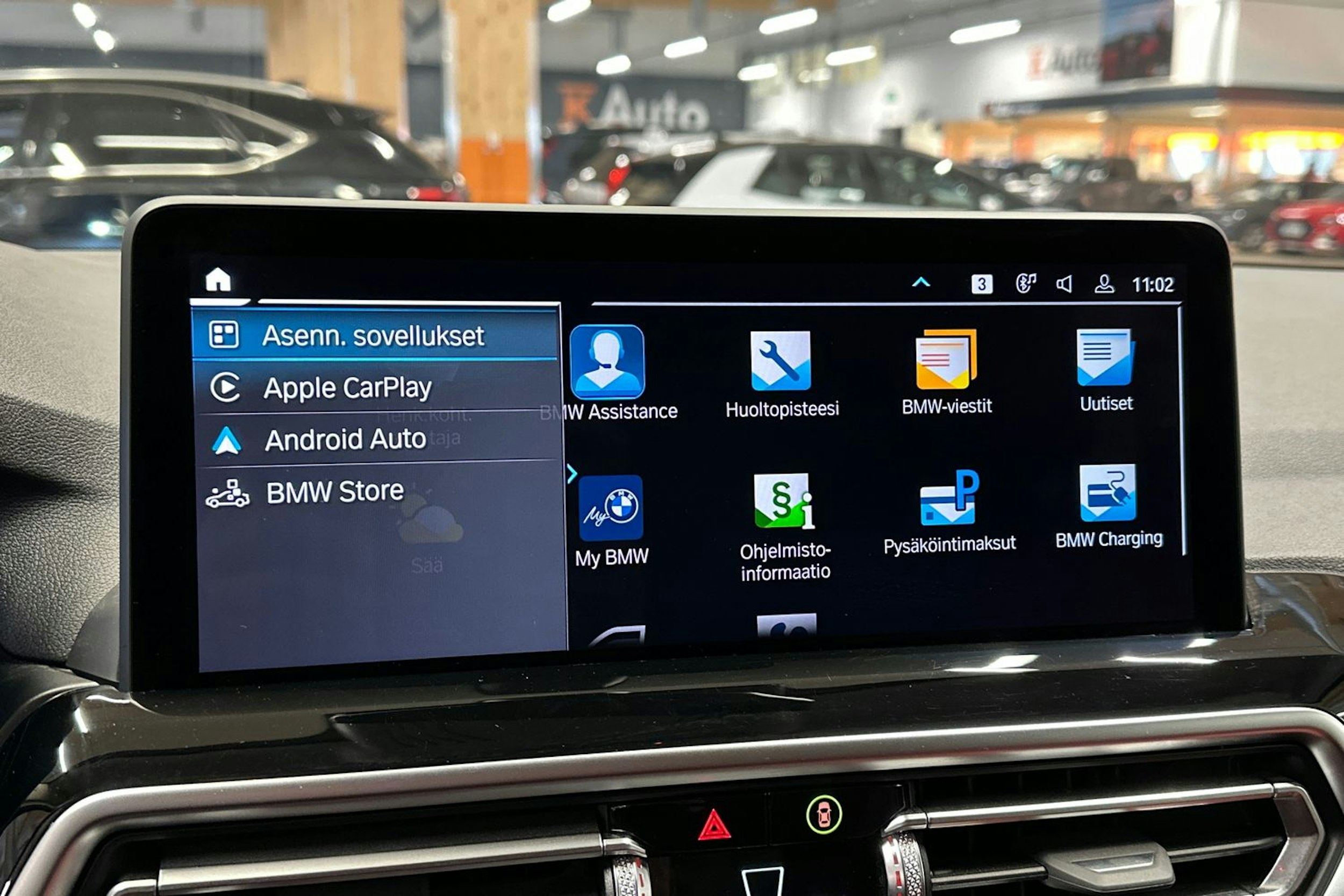 musta BMW X3 2022 kuva 20.