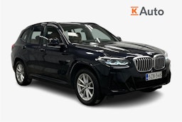 musta BMW X3 2022 kuva 1.