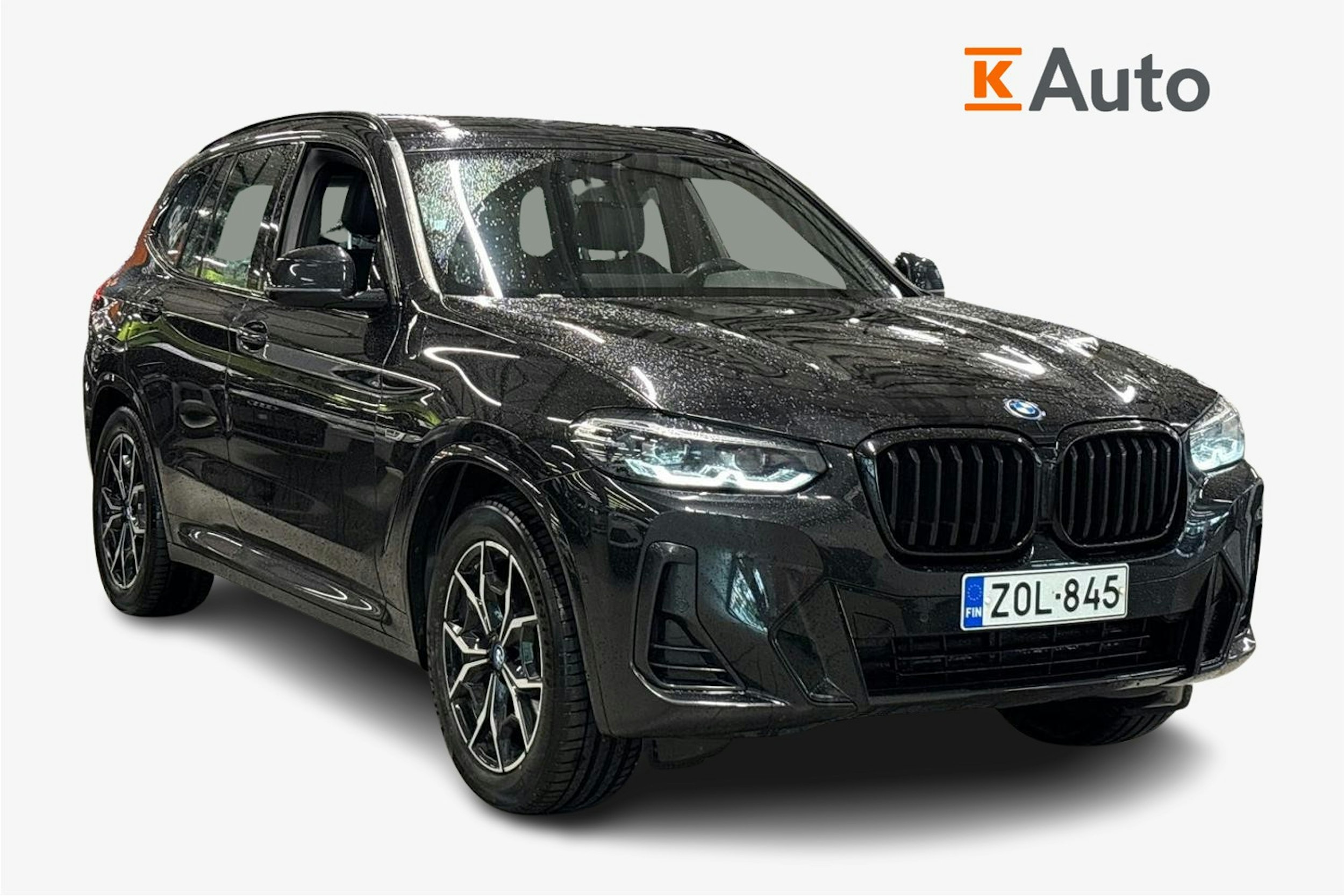 musta BMW X3 2022 kuva 1.