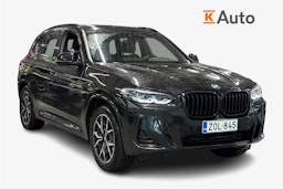 musta BMW X3 2022 kuva 1.