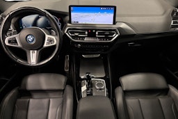musta BMW X3 2022 kuva 9.