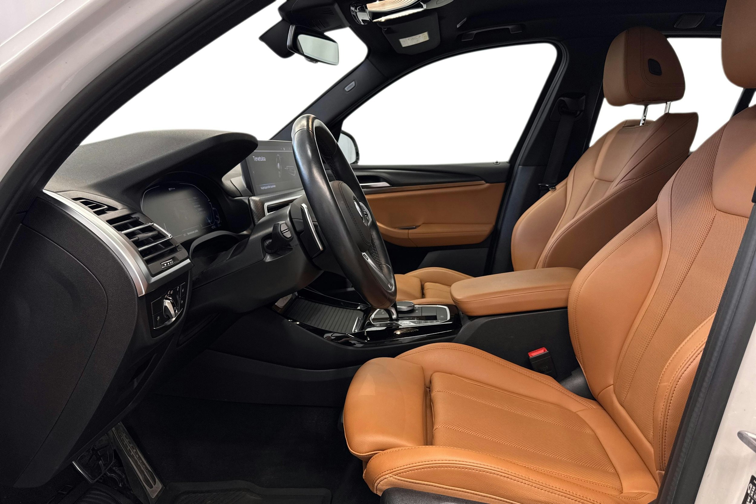 valkoinen BMW X3 2022 kuva 11.