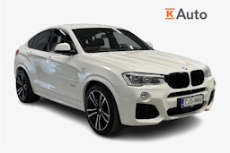 valkoinen BMW X4 2014 kuva 1.