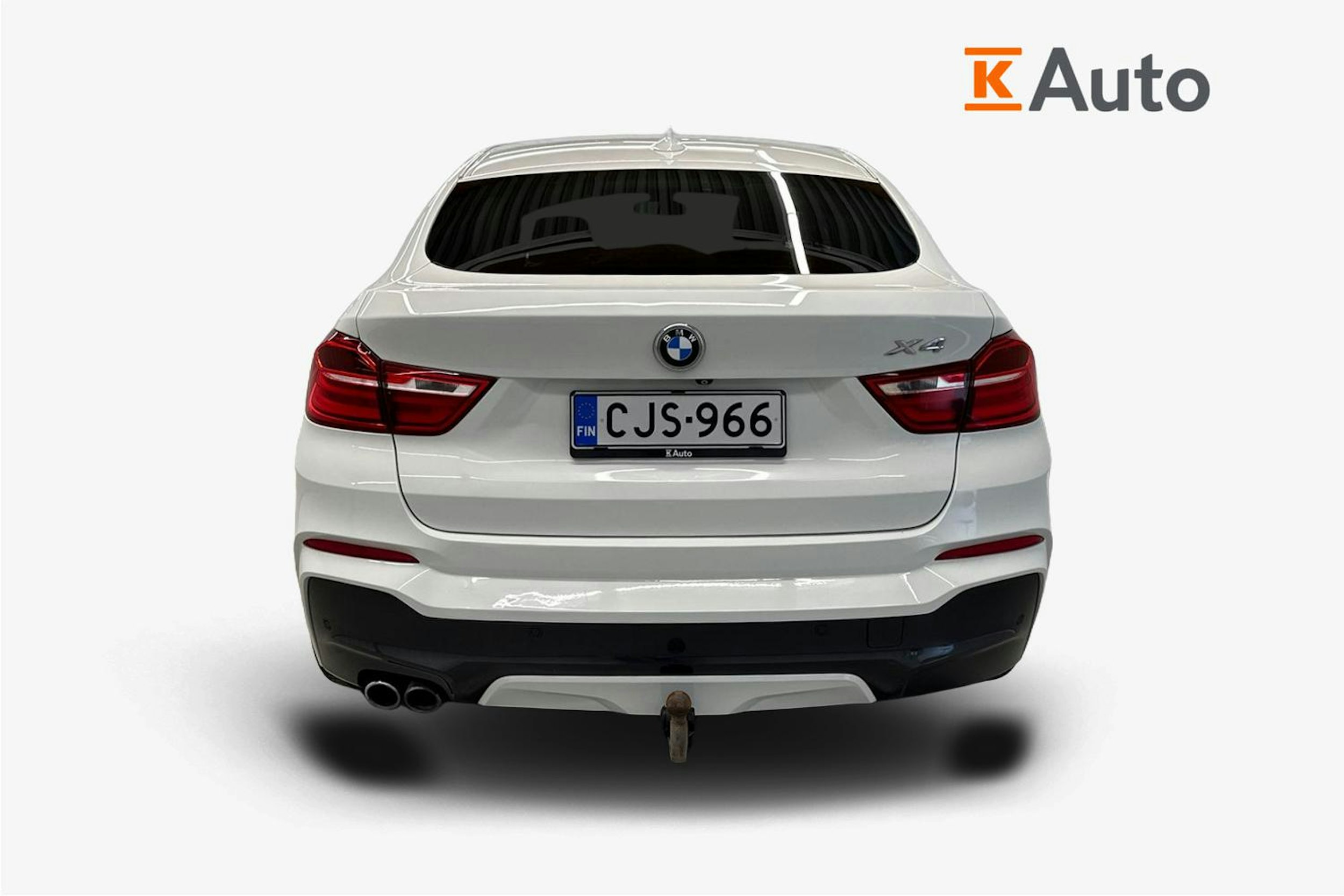 valkoinen BMW X4 2014 kuva 3.
