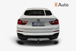 valkoinen BMW X4 2014 kuva 3.