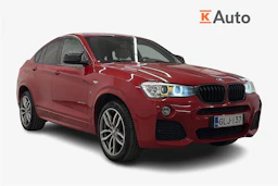 punainen BMW X4 2015 kuva 1.