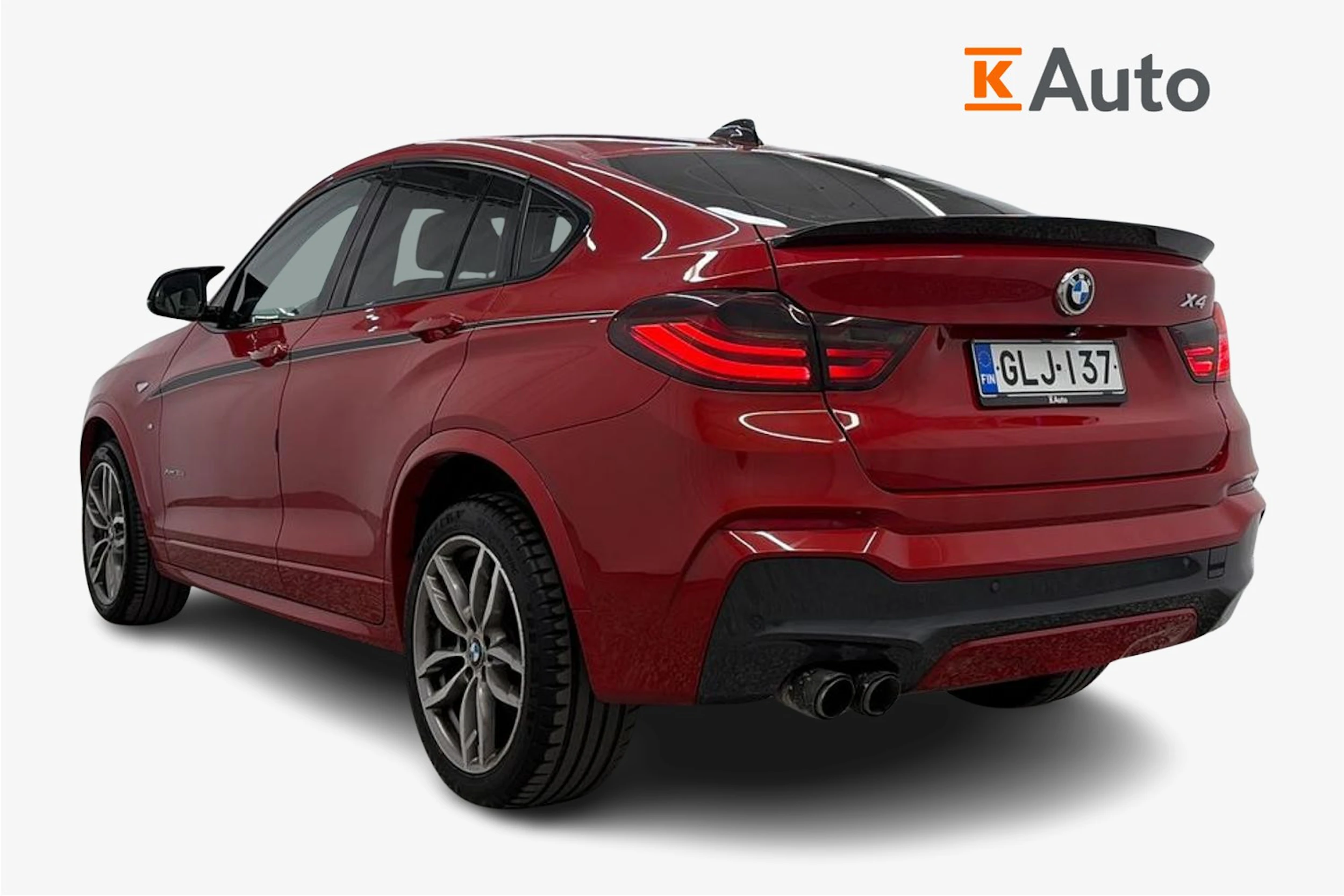 punainen BMW X4 2015 kuva 3.