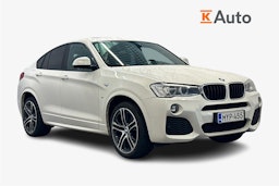Valkoinen BMW X4 2015 kuva 1.