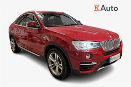 punainen BMW X4 2015 kuva 1.