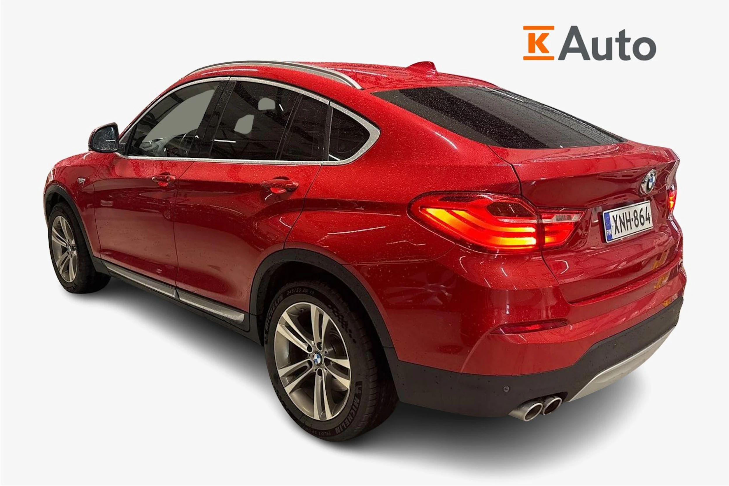 punainen BMW X4 2015 kuva 2.