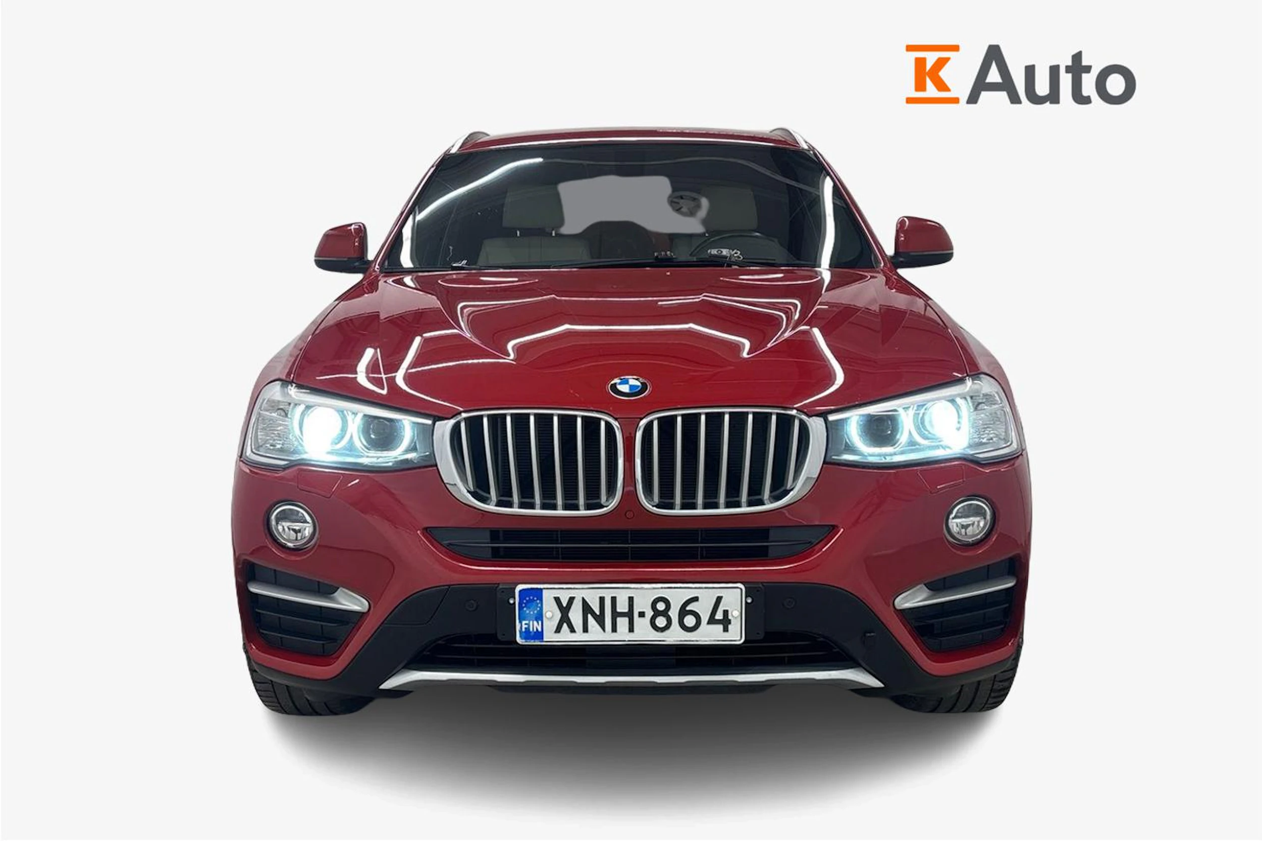 punainen BMW X4 2015 kuva 4.