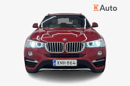 punainen BMW X4 2015 kuva 4.