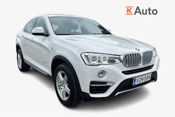 valkoinen BMW X4 2016 kuva 1.