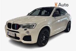 valkoinen BMW X4 2016 kuva 1.