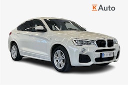 Valkoinen BMW X4 2016 kuva 1.